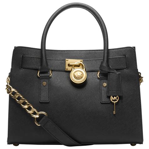 michael kors hamilton 18k ns tote|Michael Kors large satchel handbag.